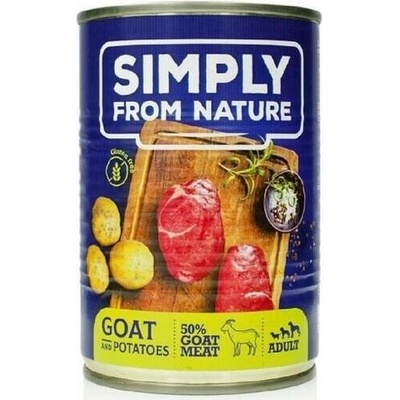 Simply From Nature Adult Kozí a brambory 7 x 400 g