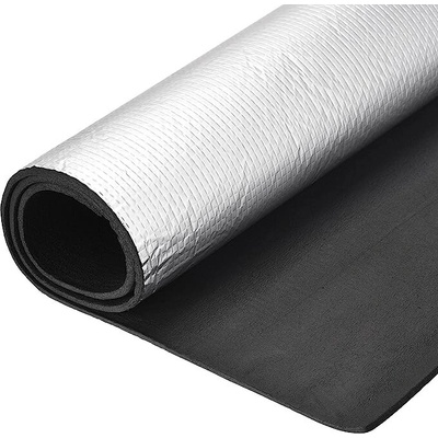 Izolační pěna vodotěsná guma s hliníkem 32mm 25x100cm ISOLMAT M32BH