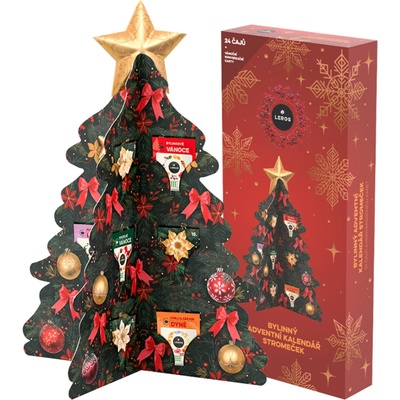 Leros Bylinný adventní kalendář stromeček 6 45 g