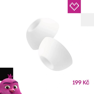 Špunty FIXED Plugs Silicone pro Apple Airpods Pro 2/Pro, 2 sady – Sleviste.cz