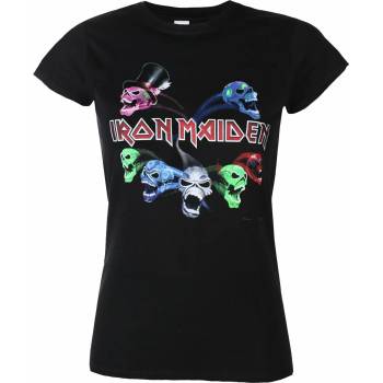 ROCK OFF Дамска тениска Iron Maiden - LOTB Live Album Skulls - ROCK OFF - IMTEE106LB