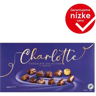Charlotte Zmes bonbónov z mliečnej, horkej a bielej čokolády 400 g