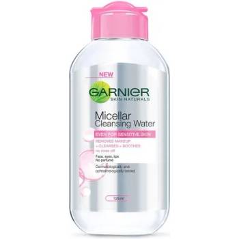 Garnier Micellar Cleansing Water - Мицеларна вода за чувствителна кожа от серията "Skin Naturals" 100мл