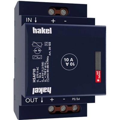 HAKEL 30160 HSAF10 SPD - Dvoustupňový svodič přepětí typu T3 s FV filtrem
