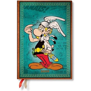 Paperblanks Планер Asterix the Gaul, Midi, хоризонтален, твъ (1570181431)