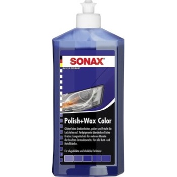 Sonax Polish & Wax Color NanoPro MODRÁ 250 ml