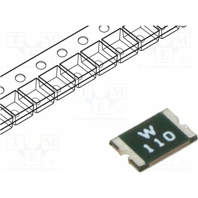 WAYON LP-MSM110 Pojistka: polymerová PTC; SMD; 1,1A; Imax: 40A; 1812; Ipřep max: 8A