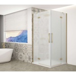 SAPHO Trinity - Душ кабина 100x90 см, матирано стъкло/златисто GT2290-10M-G (GT2290-10M-G)