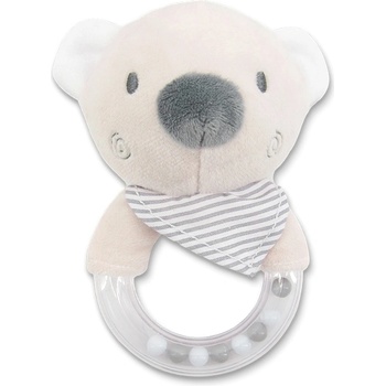 Lorelli Бебешка дрънкалка с ринг Lorelli - Мече, бежова (10191360008)