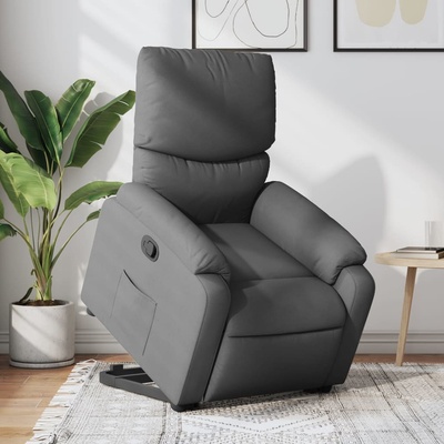 vidaXL 11461.3204981 Zvedací polohovací tmavě šedé textil