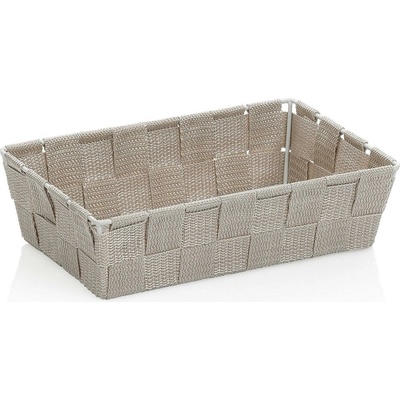 Kela Košík Alvaro 23x15 cm plast stříbrná šedá KL-24566