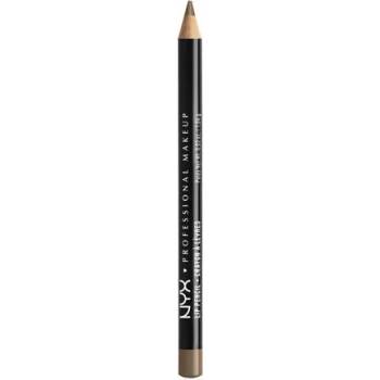 NYX Professional Makeup Slim Lip Pencil кремообразен и дълготраен молив за устни нюанс 805 Cappucino