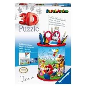 Ravensburger 3D Puzzle Utensilo Super Mario (Stiftehalter für Super Mario Fans ab 6 Jahren)