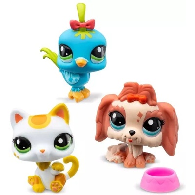 TM Toys Комплект фигури Littlest Pet Shop - Градска вибрация - 3 бр (00550-01)