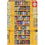 Educa 11053 Пъзел 2000 ел. soft cans - panorama (11053)