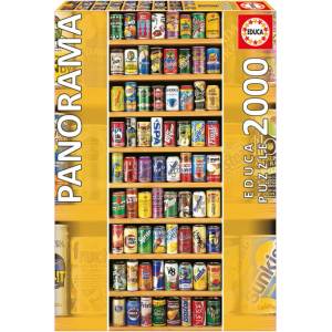 Educa 11053 Пъзел 2000 ел. soft cans - panorama (11053)