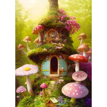 Image 1 of Alipson Puzzle - Puzzle Maison Champignon - 1 000 piese