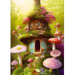 Alipson Puzzle - Puzzle Maison Champignon - 1 000 piese