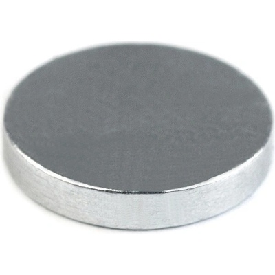 Magnet Ø10 mm, střední, nikl