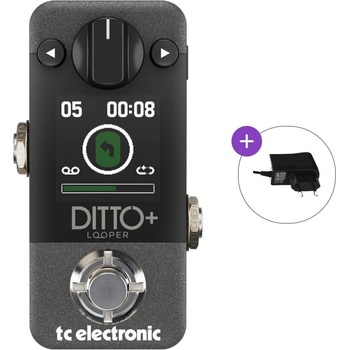 TC Electronic Ditto+ Looper SET Eфект за китара (DITTO+ LOOPER_001-SET)