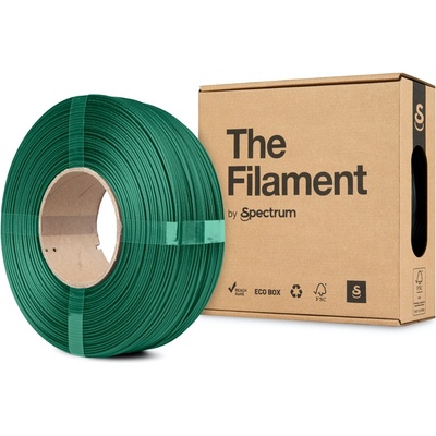 Spectrum The Filament" by Spectrum TF-24119, ReFill PETG CF, 1, 75 мм, зелен, 1 кг (TF-24119)