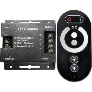 ELMARK Rf ДИМЕР ЗА led ЛЕНТА 18a(216-432w) 12-24vdc (99leddimmer4)