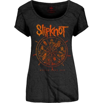 Slipknot The Wheel (Back Print) Black L Дамски Риза (<![CDATA[SKTS21LB03]]>)