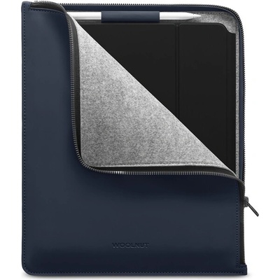 Woolnut Coated PU Folio 12 9 13 iPad Pro 13 iPad Air WNUT-IPD12-RP-F-116-BL tmavo modré