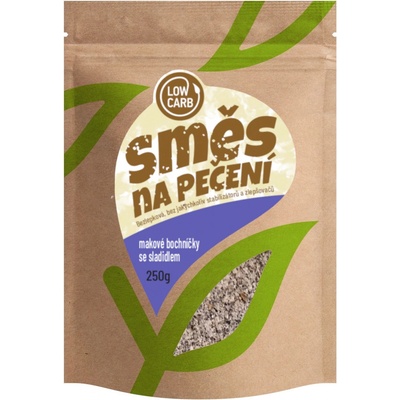 MKM Pack Low carb Směs na pečení makové bochníčky se sladidlem 250 g