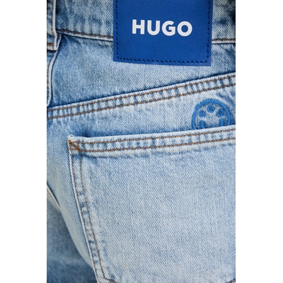 HUGO Blue къс панталон дамски деним Galimon_B (50557083)
