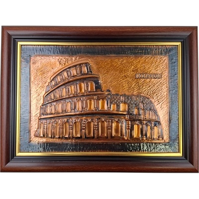 МЕДНА КАРТИНА УНИКАТ КОЛИЗЕУМ