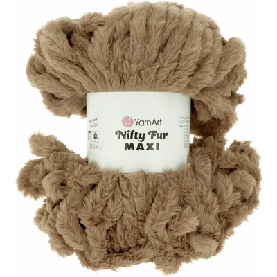 Yarnart Nifty Fur Maxi 6703 hnedá