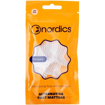 Nordics Флосъри за зъби, 20 броя