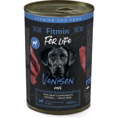 Dibaq Fitmin For Life Консерва с месо от дивеч за кучета 400 g