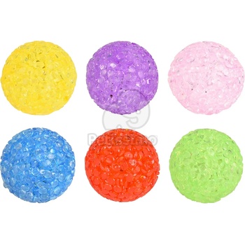 Flamingo Glitter ball 1 pcs 4 cm