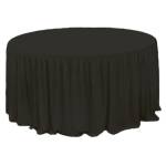 Horecano HORECANO-Драперия за маса ф180xh74cm - BLACK L5, 65m (HC-16147) (0116147)