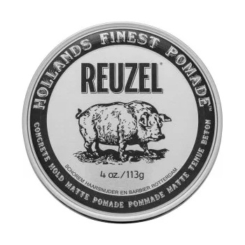 Reuzel Concrete Hold Matte Pomade помада за коса за силна фиксация 113 g