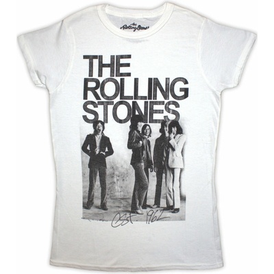 The Rolling Stones tričko Est. 1962 Group Photo Biela