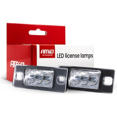 Amio LED osvětlení SPZ Škoda Yeti 2009 - 2013 CANBUS, 3LED | Zboží Auto