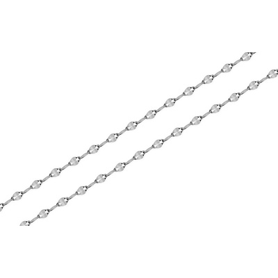 iZlato Forever Řetízek z bílého zlata smashed IZ27323