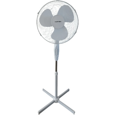 Aarven Aero STL-40B (40 см, стоящ, бял), вентилатор