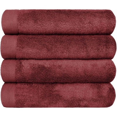 SCANquilt Uterák froté MODAL SOFT gaštanová 50x100 cm
