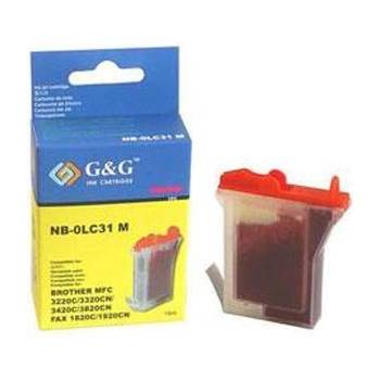 Compatible BROTHER ( LC31 LC800 ) Magenta MFC3220/3420C/MFC3320CN/3820CN - P№ NB-OLC31M