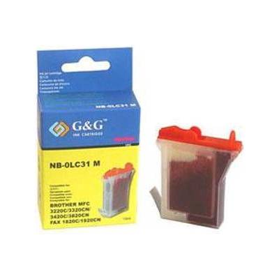 Compatible BROTHER ( LC31 LC800 ) Magenta MFC3220/3420C/MFC3320CN/3820CN - P№ NB-OLC31M