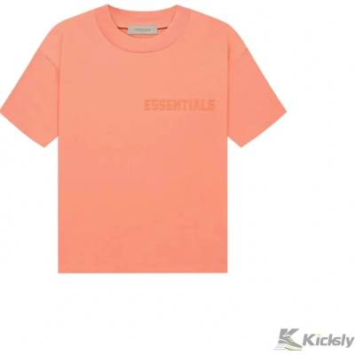 Fear of God Essentials Short-Sleeve Tee Coral