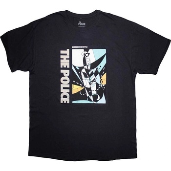 The Police Риза Message in a Bottle Unisex Navy Blue XL (POLTS07MN04)