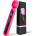 SuperLove Digital Strong AkuWand Massager Extra Large Neon Pink