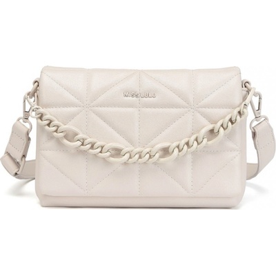 Miss Lulu kabelka crossbody béžová