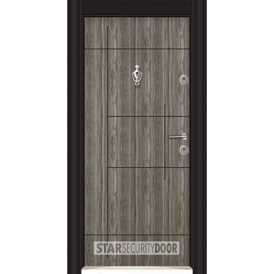 Starsteeldoor Блиндирана врата Parkdor SL 203 Думан (цена без монтаж)