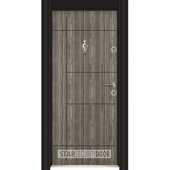 Image 1 of Starsteeldoor Блиндирана врата Parkdor SL 203 Думан (цена без монтаж)